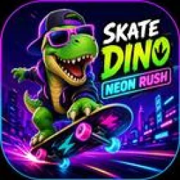 Symbol von Skate Dino: Neon Rush